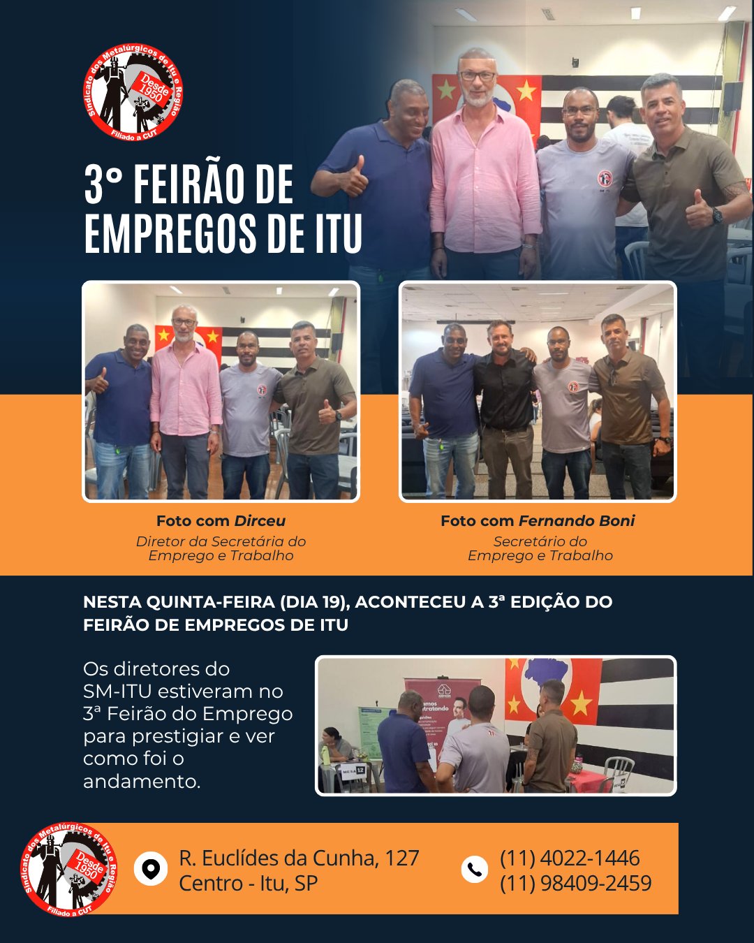 3º Feirão de empregos de Itu