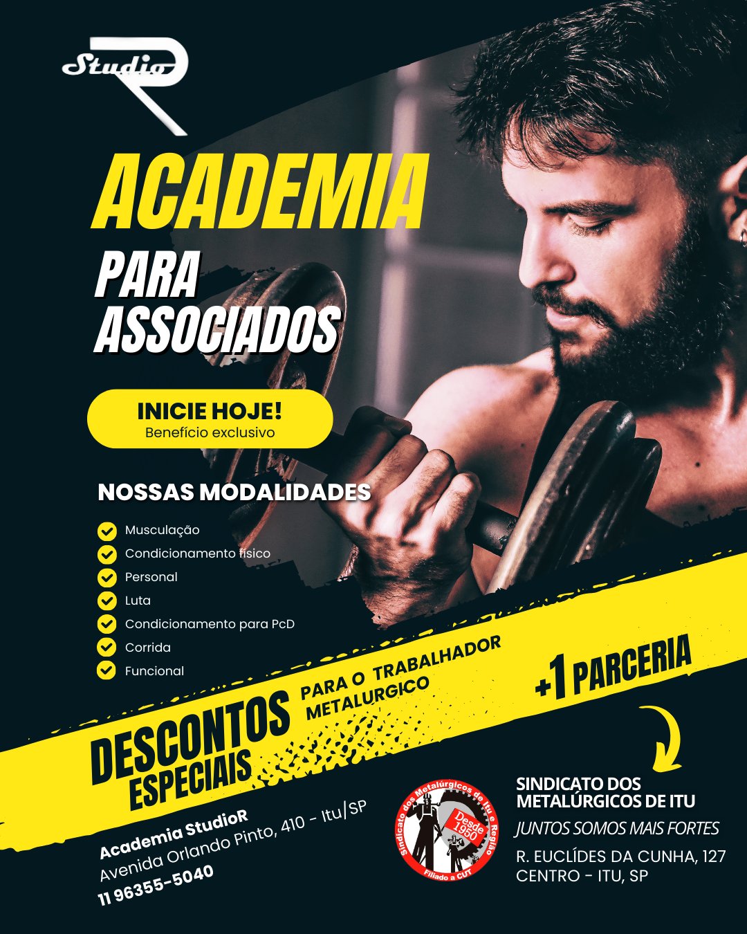 Academia para associados